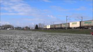 Trafic ferroviaire du 17 janvier 2016 HD [upl. by Nnyloj]