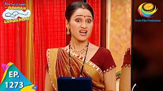 Taarak Mehta Ka Ooltah Chashmah  Episode 1273  Full Episode [upl. by Jewett228]