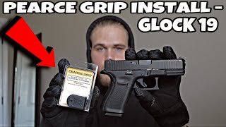 Pearce Grip Extension  Glock 19  Install Tutorial [upl. by Teodora]