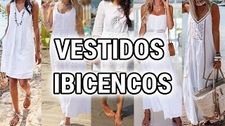 VESTIDOS BLANCOS ESTILO IBICENCO IDEALES para llevar en VERANO VESTIDOS IBICENCOS MODA VERANO 2023 [upl. by Asereht697]