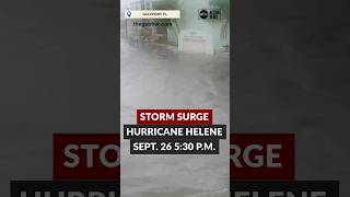 Video from Pinellas County shows storm surge impact from Hurricane Helene [upl. by Jennine]