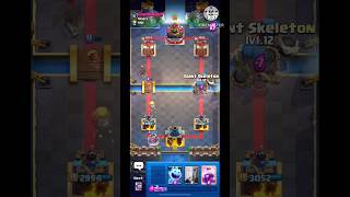 When enemy use 100 IQ clashroyale gaming supercell giantskeleton viral trending clasharama [upl. by Bridget138]