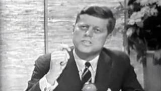 JFK on Jack Paar show 1960 [upl. by Nnuahs]