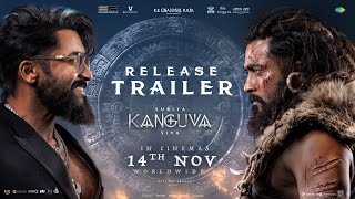 Kanguva Telugu  Release Trailer  Suriya  Bobby Deol  Siva  Devi Sri Prasad  Studio Green [upl. by Ahtanoj]