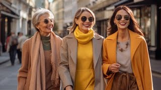 The Best Elegant Outfits for Autumn 2023 Trends Fall Winter 2024 Street Style Variety of Looks [upl. by Audris]