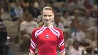 Svetlana Khorkina  Floor Exercise  2004 Olympics Team Final [upl. by Oiruam]