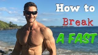 Fasting Tips 3 Best Foods to Break a Fast Thomas DeLauer… [upl. by Adle192]