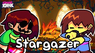 FNF Stargazer but its Chara vs Frisk [upl. by Amairam]