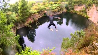 Extreme Quarry Cliff Jumping  Tombstoning Aberdeenshire [upl. by Cindy]