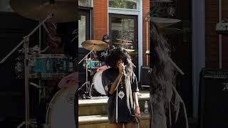 west philly porch fest was a beautiful experience 🥹🕸️✨ livemusic westphilly porchfest altmusic [upl. by Sonitnatsok]