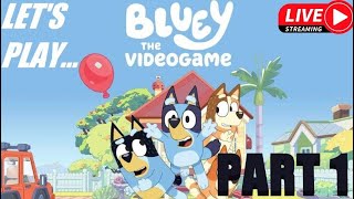 Lets Play  Bluey The Videogame  Part 1 Xbox Series X [upl. by Rochester]