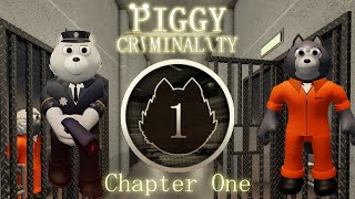 How To Escape Chapter 1  Departament In Piggy Criminality [upl. by Pirnot]