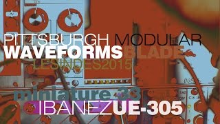 PITTBURGH MODULAR WAVEFORMS  BLADE MODE  Ibanez UE305 miniature 33 [upl. by Morocco]