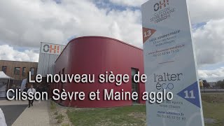 Découvrez le nouveau siège de Clisson Sèvre et Maine Agglo tvsevreetmaine [upl. by Claresta469]