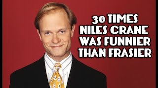 30 Times Niles Crane Was Funnier Than Frasier [upl. by Julita]