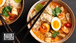 Thai Tom Yum Noodle Soup  Marions Kitchen [upl. by Marte152]