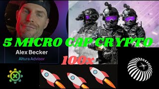 Top 5 Micro Cap crypto to BUY Now  April [upl. by Leeann]