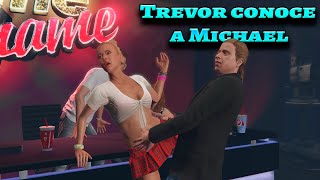 Trevor conoce a Michael  GTA V mision [upl. by Alvita]