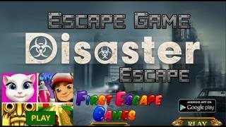 Escape Game Disaster Escape walkthrough  FirstEscapeGames [upl. by Evonne]