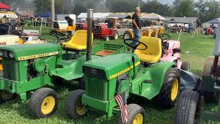 Williams Grove Historical Steam Engine Association Tractor Area Part 6 2021 [upl. by Padriac]