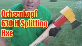 Ochsenkopf OX 630 H Splitting Axe Review [upl. by Sheedy661]