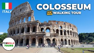 Colosseum Walking Tour  4K  Rome Italy [upl. by Zeeba795]