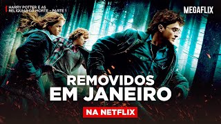 REMOVIDOS NETFLIX em JANEIRO de 2020 [upl. by Eisyak]