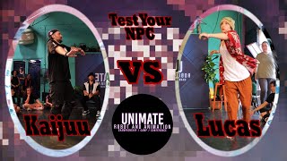 Unimate Battles Test Your NPC [upl. by Bonnette545]