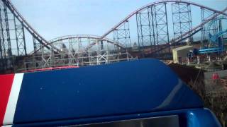 THE PEPSI MAX BIG ONE front row pov [upl. by Acimak]