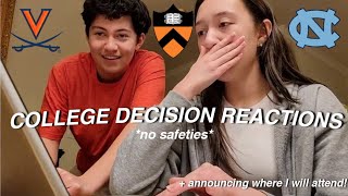 COLLEGE DECISION REACTIONS 2024 amp where I decide to attend [upl. by Orelle]