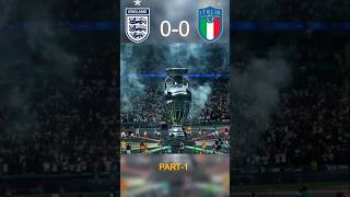 🏴󠁧󠁢󠁥󠁮󠁧󠁿England vs 🇮🇹Italy  UEFA EURO FINAL  Highlights  shorts football soccer [upl. by Maher]