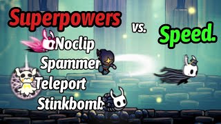 Hollow Knight  Speedrunner vs 4 Hunters with NEW Superpowers [upl. by Anaidirib730]