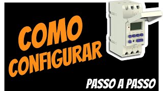 ⏰ Como INSTALAR e CONFIGURAR um timer digital programador horário [upl. by Agostino]