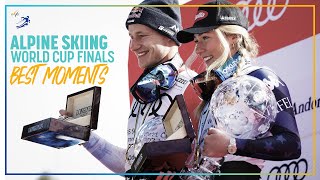 🎿 Alpine Skiing 🏆 World Cup FINALS  BEST MOMENTS from Soldeu  FIS Alpine [upl. by Erbma870]