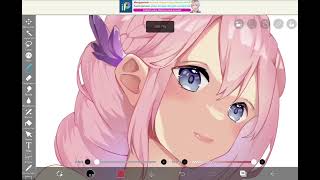 Speedpaint Beautifull anime girl Sasa timelapse [upl. by Akel]