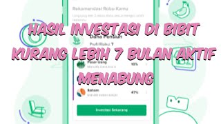 review hasil investasi di bibit [upl. by Ikilisav]