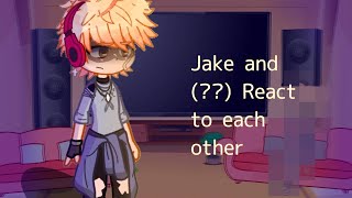 TMF React to Jake and  Angst  The Music Freaks  Gacha Club [upl. by Labina]