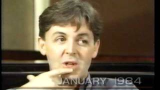 Paul McCartney Interview John Lennon [upl. by Annerahs]