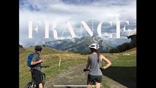 FRANCE Travel Vlog  Mountain Biking in the French Alps  La Clusaz Annecy Lyon [upl. by Mylander189]