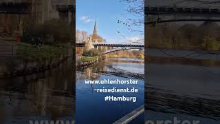 hamburg hohenfelde Uhlenhorst kuhmühlenteichbrücke stgertrud alsterkanal [upl. by Isahella78]