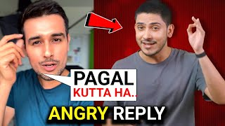 Dhruv Rathee Angry Reply When Purav Jha Roasted Dhruv amp Called Him German Shepherd  Dhruv Rathee [upl. by Sesmar]