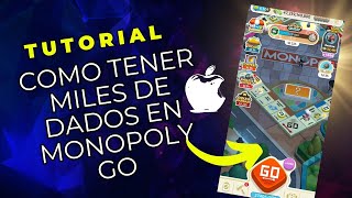 TUTORIAL para tener dados ilimitados en MONOPOLY GO 1240 [upl. by Yelkao]