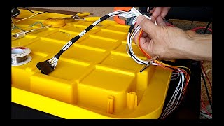 EP0037 Modifying 300 Amp BMS Wiring to Split 48V LFP Battery Pack [upl. by Ardiekal]