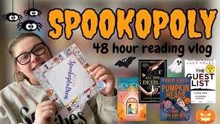 Spookoplathon Board Chooses What I Read For 48 Hours [upl. by Nage]