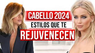 CABELLO 2024 que te QUITARÁ 10 AÑOS de Encima  TODO lo que se USARÁ  2024 Hair Trends [upl. by Stead]