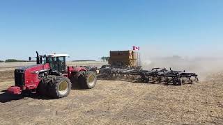 Huge Versatile amp Seedmaster Seeding in Canada 🇨🇦 [upl. by Asiluy819]