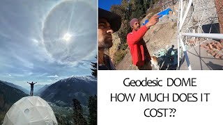 Geodesic Dome In Sethan Manali — How Much They Cost [upl. by Elliot]