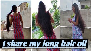 hair oil for hair Regrowth at home। how to get hair long nd thick 😍OrganicTouchups hairoil diy [upl. by Anahsak]