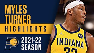 Myles Turner 202122 Highlights  Indiana Pacers [upl. by Avert]