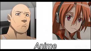 anime vs reddit the rock meme ep 1 [upl. by Ruby]